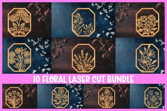 10 Wall Art Floral Frame SVG Laser Cut: A Practical Guide for Designers and Crafters