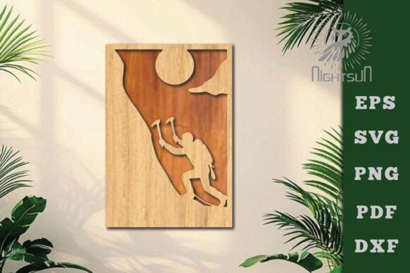 Climb Lasercut Wall Decor SVG 2: A Creative Solution for Custom Wall Art