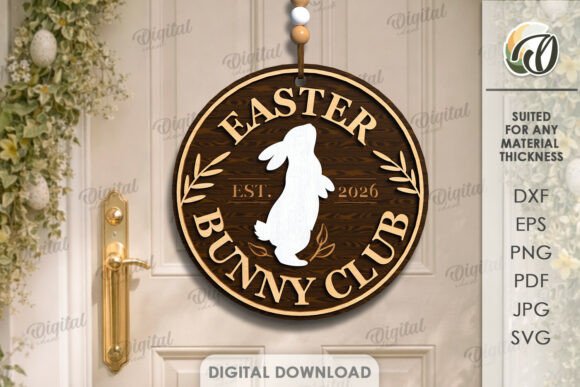 Easter Round Sign Laser Cut: A Creative Solution for Custom Designs