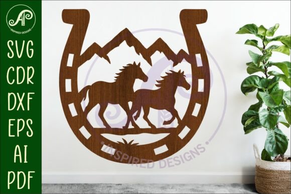 Horse Shoe Running Horses Wall Sign: A Practical Guide for Digital Crafters