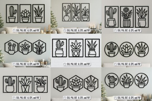 Laser Cut Plant Pot SVG Bundle: A Creative Solution for Modern Home Decor